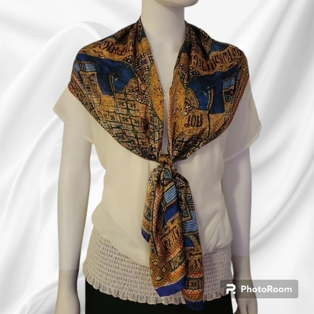 Vintage 100% silk